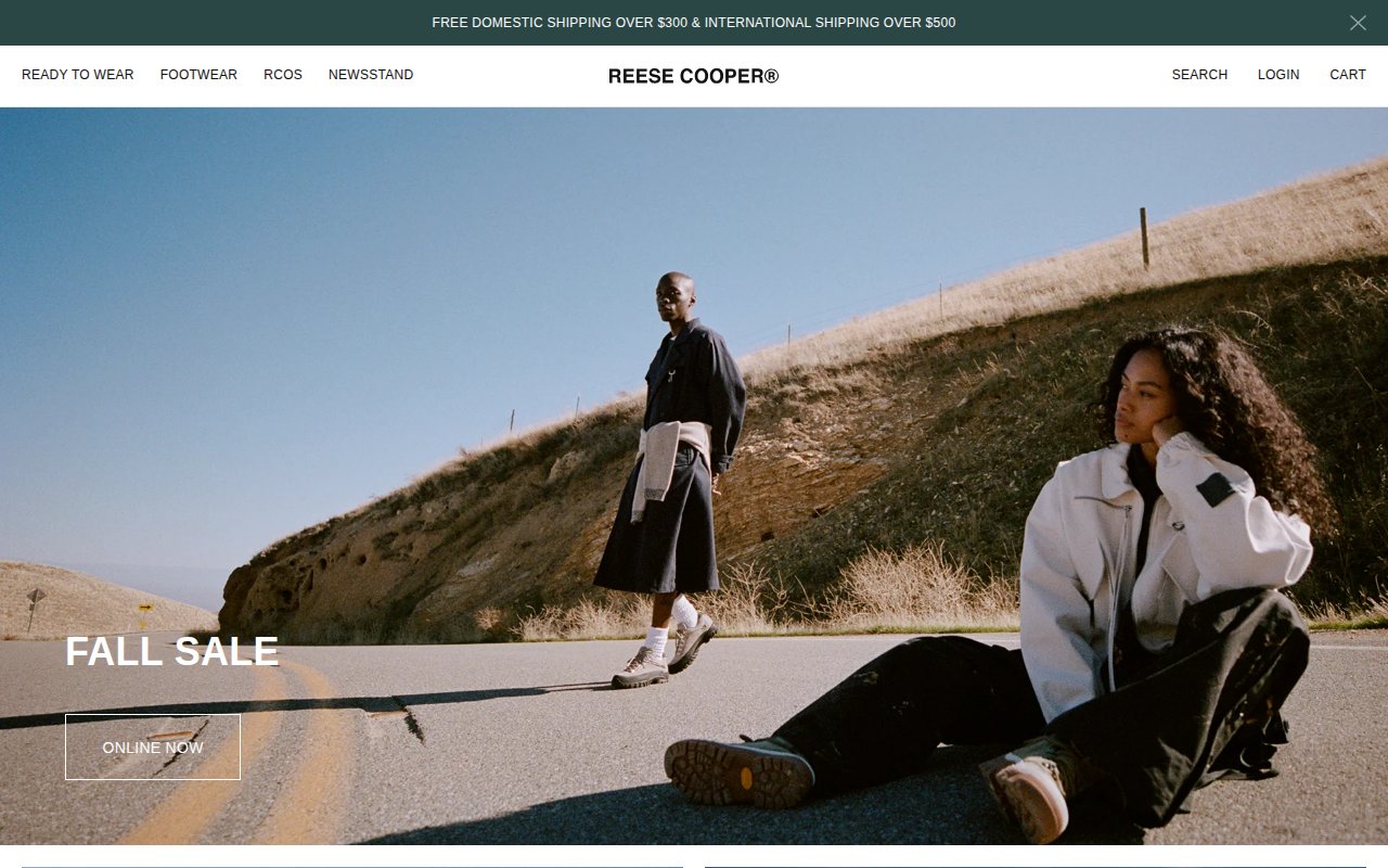 Reese Cooper homepage